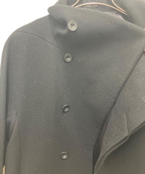 ato（アトウ）ato (アトウ) スタンドカラーコート ブラック サイズ:Lの古着・服飾アイテム