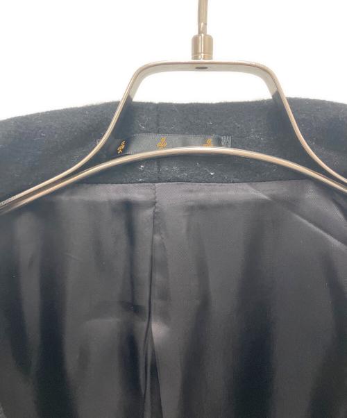 ato（アトウ）ato (アトウ) スタンドカラーコート ブラック サイズ:Lの古着・服飾アイテム