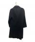 中古・古着 ato (アトウ) スタンドカラーコート ブラック サイズ:L：25000円