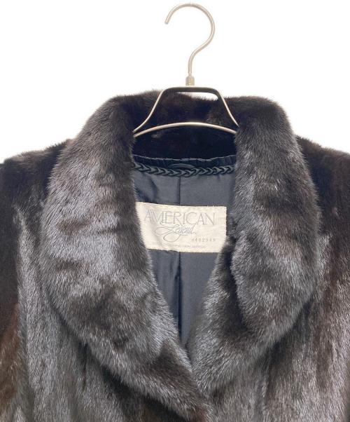 American Legend（アメリカン レジェンド）American Legend (アメリカン レジェンド) ミンクコート ブラウン サイズ:SIZE6の古着・服飾アイテム