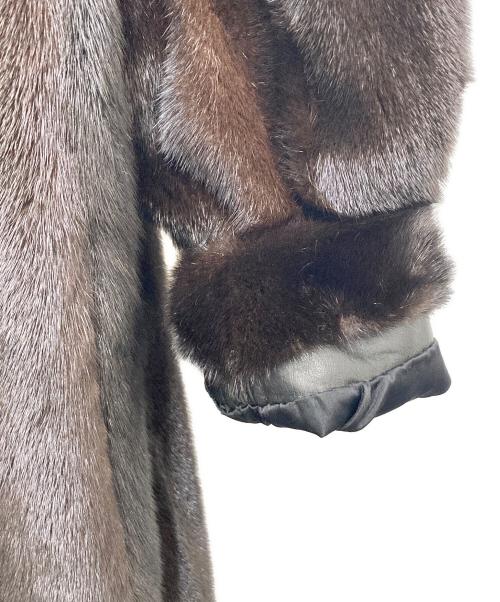 American Legend（アメリカン レジェンド）American Legend (アメリカン レジェンド) ミンクコート ブラウン サイズ:SIZE6の古着・服飾アイテム