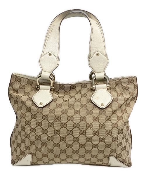 GUCCI（グッチ）GUCCI (グッチ) トートバッグ ベージュの古着・服飾アイテム
