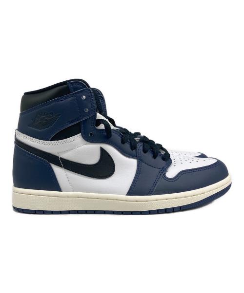 NIKE（ナイキ）NIKE (ナイキ) AIR JORDAN 1 ネイビー サイズ:SIZE 26cmの古着・服飾アイテム