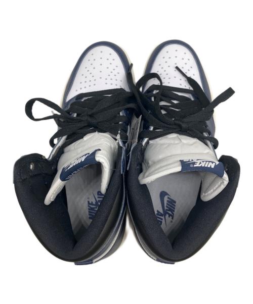 NIKE（ナイキ）NIKE (ナイキ) AIR JORDAN 1 ネイビー サイズ:SIZE 26cmの古着・服飾アイテム