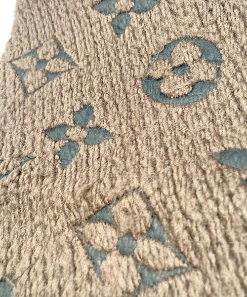 LOUIS VUITTON（ルイ ヴィトン）LOUIS VUITTON (ルイ ヴィトン) エシャルプ ロゴマニア ブラウンの古着・服飾アイテム