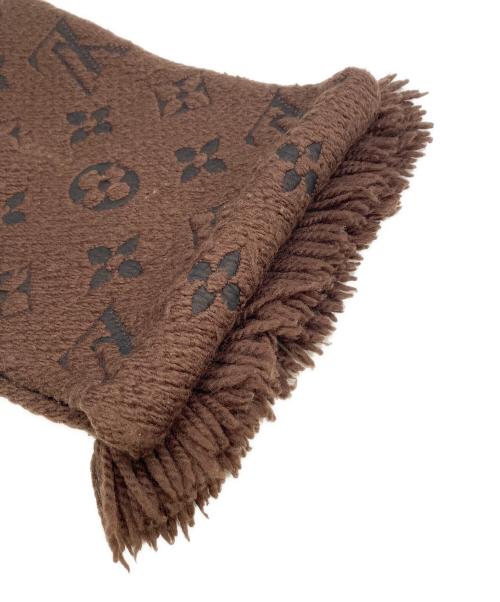 LOUIS VUITTON（ルイ ヴィトン）LOUIS VUITTON (ルイ ヴィトン) エシャルプ ロゴマニア ブラウンの古着・服飾アイテム