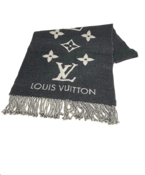 LOUIS VUITTON（ルイ ヴィトン）LOUIS VUITTON (ルイ ヴィトン) マフラー グレーの古着・服飾アイテム