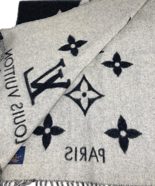 LOUIS VUITTON（ルイ ヴィトン）LOUIS VUITTON (ルイ ヴィトン) マフラー グレーの古着・服飾アイテム