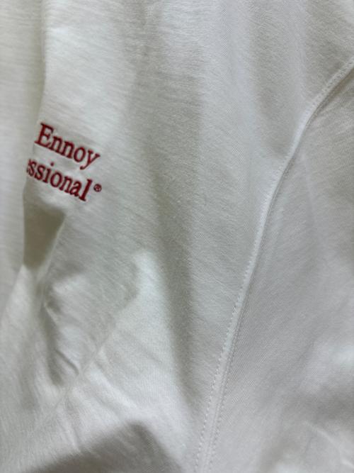 The Ennnoy Professional（ザ エンノイ プロフェッショナル）The Ennnoy Professional (ザ エンノイ プロフェッショナル) 半袖Tシャツ ホワイト サイズ:SIZE Lの古着・服飾アイテム