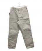 CarHarttカーハート）の古着「ダブルニーパンツ」｜ベージュ