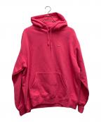 SUPREMEシュプリーム）の古着「Small Box Hooded Sweatshirt」｜ピンク