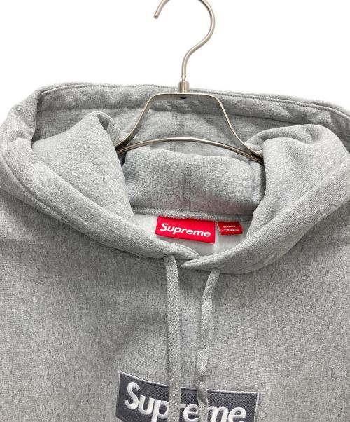 SUPREME（シュプリーム）SUPREME (シュプリーム) ボックスロゴプルオーバーパーカー グレー サイズ:SIZE XLの古着・服飾アイテム