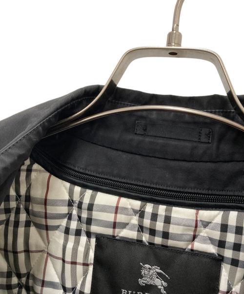BURBERRY BLACK LABEL（バーバリーブラックレーベル）BURBERRY BLACK LABEL (バーバリーブラックレーベル) トレンチコート ブラック サイズ:SIZE Mの古着・服飾アイテム