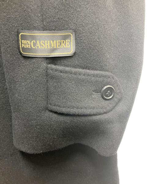 -（-）- (-) カシミヤコート ブラック サイズ:SIZE Sの古着・服飾アイテム