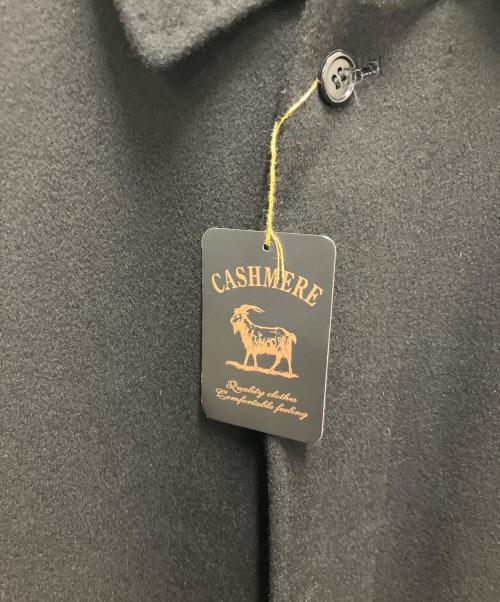 -（-）- (-) カシミヤコート ブラック サイズ:SIZE Sの古着・服飾アイテム