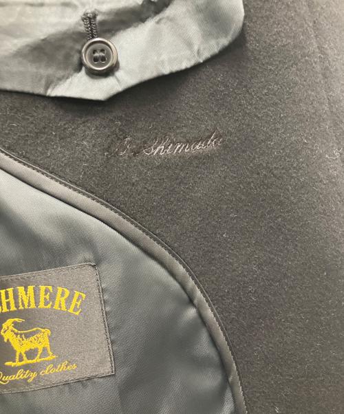 -（-）- (-) カシミヤコート ブラック サイズ:SIZE Sの古着・服飾アイテム