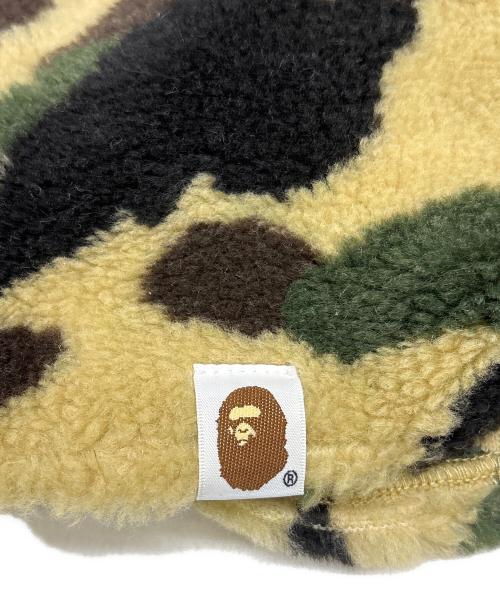 A BATHING APE（ア ベイシング エイプ）A BATHING APE (ア ベイシング エイプ) ニット帽 オリーブの古着・服飾アイテム