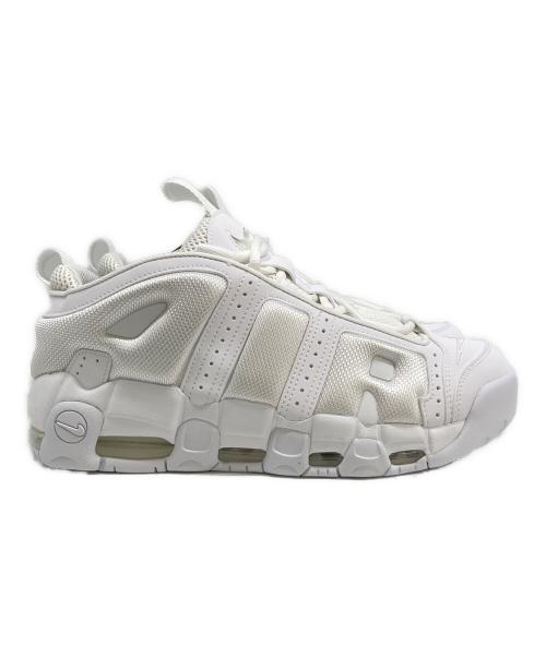NIKE（ナイキ）NIKE (ナイキ) AIR MORE UPTEMPO LOW ホワイト サイズ:SIZE 26.5cmの古着・服飾アイテム