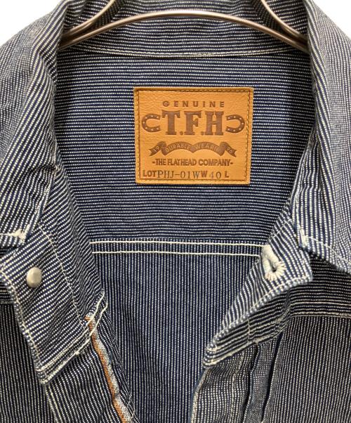 FLAT HEAD（フラット ヘッド）FLAT HEAD (フラット ヘッド) ワークジャケット グレー サイズ:Lの古着・服飾アイテム
