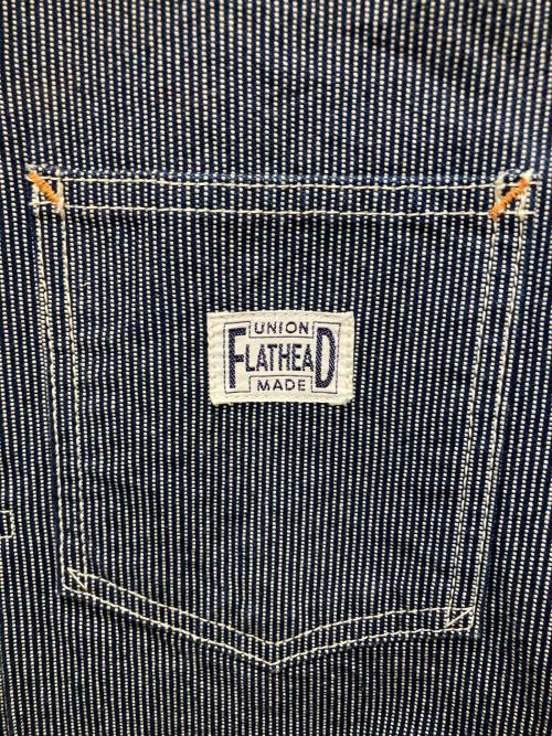 FLAT HEAD（フラット ヘッド）FLAT HEAD (フラット ヘッド) ワークジャケット グレー サイズ:Lの古着・服飾アイテム