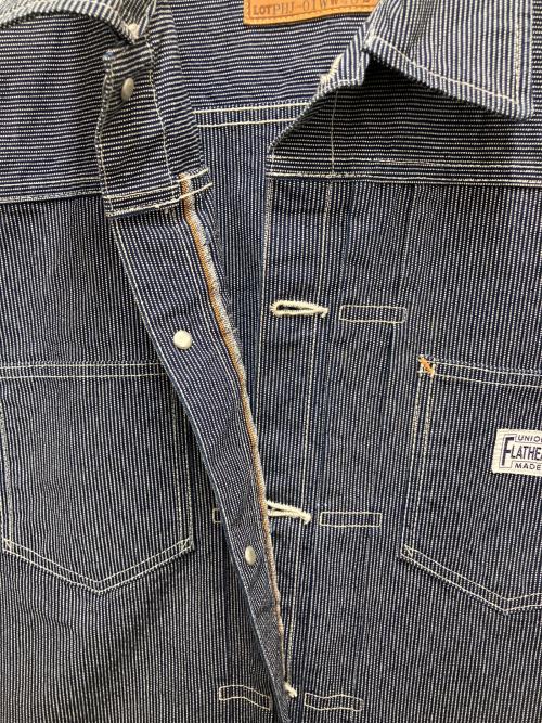 FLAT HEAD（フラット ヘッド）FLAT HEAD (フラット ヘッド) ワークジャケット グレー サイズ:Lの古着・服飾アイテム