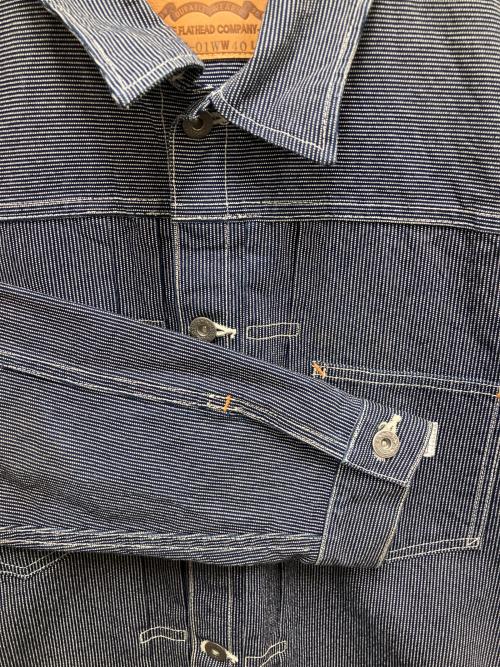 FLAT HEAD（フラット ヘッド）FLAT HEAD (フラット ヘッド) ワークジャケット グレー サイズ:Lの古着・服飾アイテム