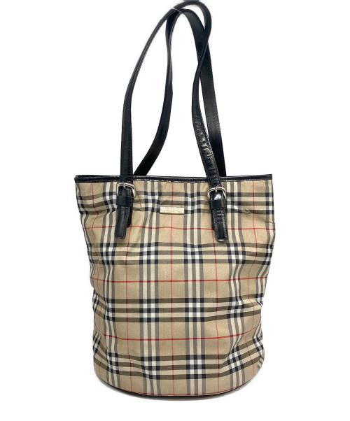 BURBERRY LONDON（バーバリーロンドン）BURBERRY LONDON (バーバリーロンドン) トートバッグ ベージュの古着・服飾アイテム