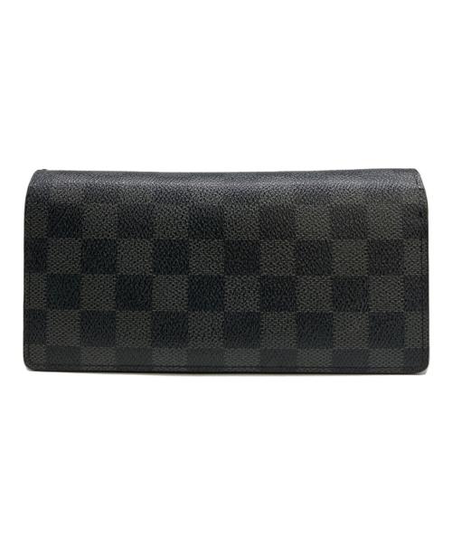 LOUIS VUITTON（ルイ ヴィトン）LOUIS VUITTON (ルイ ヴィトン) 長財布 ブラックの古着・服飾アイテム