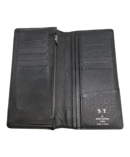LOUIS VUITTON（ルイ ヴィトン）LOUIS VUITTON (ルイ ヴィトン) 長財布 ブラックの古着・服飾アイテム