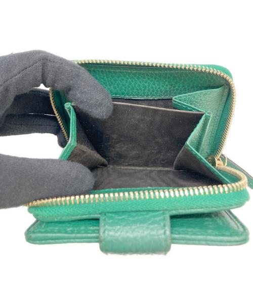 GUCCI（グッチ）GUCCI (グッチ) ラウンドファスナー財布 ベージュの古着・服飾アイテム