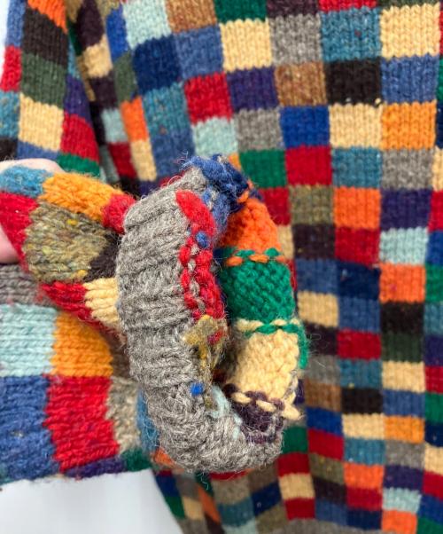 J.CREW（ジェイクルー）J.CREW (ジェイクルー) ウールニット マルチカラー サイズ:Mの古着・服飾アイテム