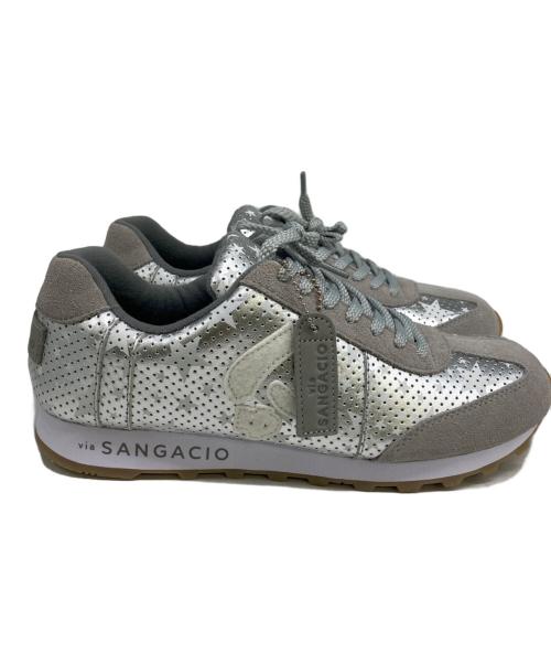 Sangacio（サンガッチョ）Sangacio (サンガッチョ) ローカットスニーカー グレー サイズ:SIZE 27ｃｍの古着・服飾アイテム