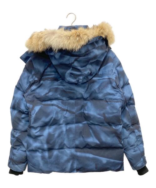 CANADA GOOSE（カナダグース）CANADA GOOSE (カナダグース) ダウンジャケット ブルー サイズ:SIZE Lの古着・服飾アイテム