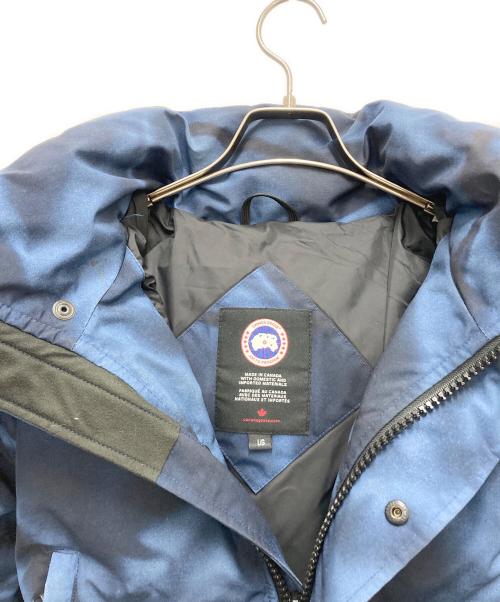 CANADA GOOSE（カナダグース）CANADA GOOSE (カナダグース) ダウンジャケット ブルー サイズ:SIZE Lの古着・服飾アイテム