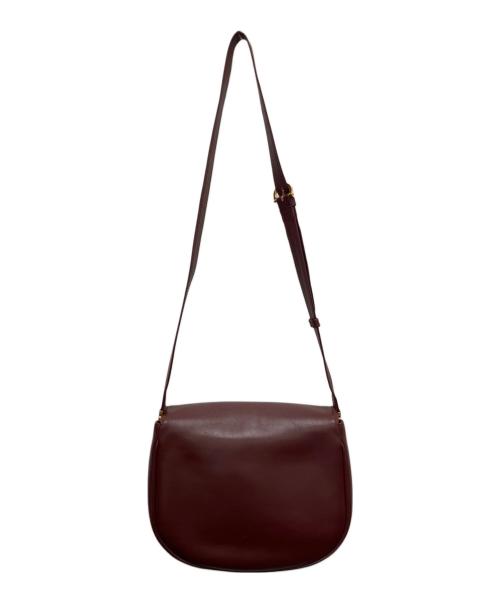 Cartier（カルティエ）Cartier (カルティエ) ショルダーバッグ ボルドーの古着・服飾アイテム