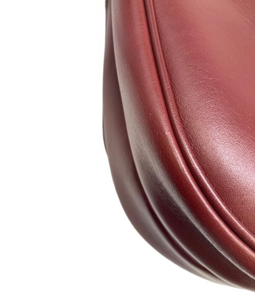 Cartier（カルティエ）Cartier (カルティエ) ショルダーバッグ ボルドーの古着・服飾アイテム