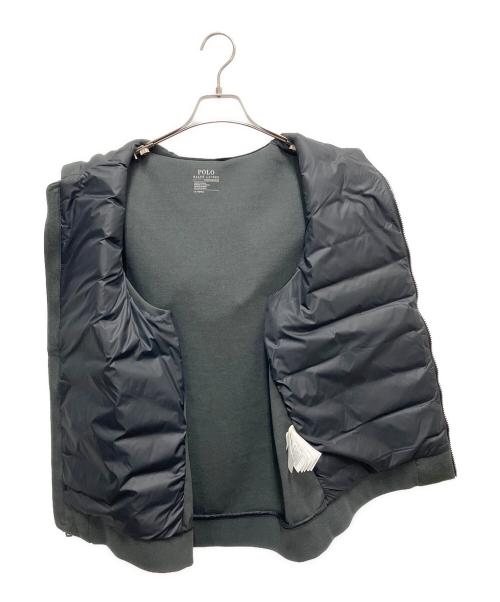 POLO RALPH LAUREN（ポロ・ラルフローレン）POLO RALPH LAUREN (ポロ・ラルフローレン) ダウンベスト ブラック サイズ:SIZE Mの古着・服飾アイテム