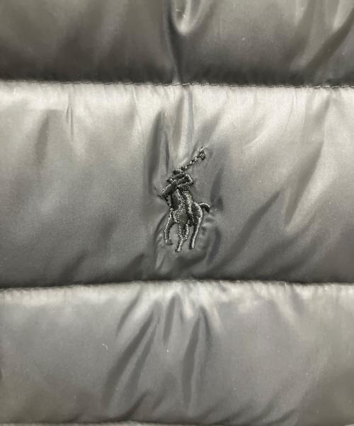 POLO RALPH LAUREN（ポロ・ラルフローレン）POLO RALPH LAUREN (ポロ・ラルフローレン) ダウンベスト ブラック サイズ:SIZE Mの古着・服飾アイテム