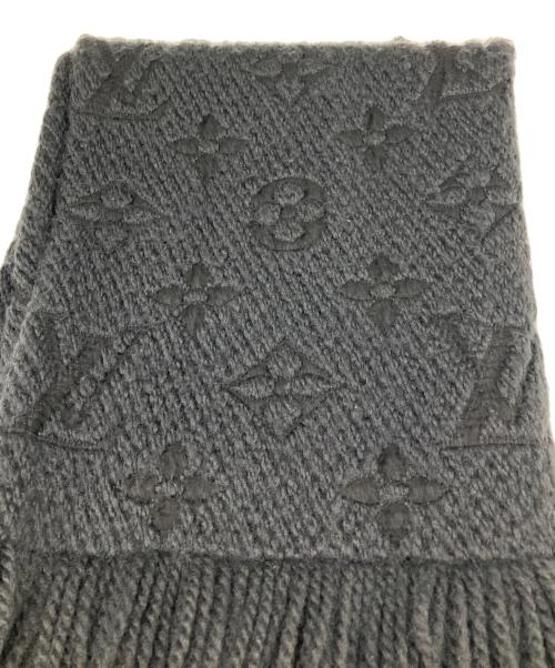 LOUIS VUITTON（ルイ ヴィトン）LOUIS VUITTON (ルイ ヴィトン) マフラー ブラックの古着・服飾アイテム
