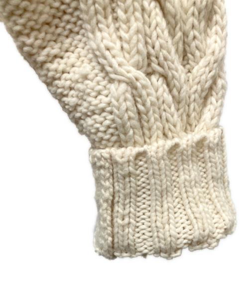 TODAYFUL（トゥデイフル）TODAYFUL (トゥデイフル) ジップアップニット ホワイト サイズ:SIZE Freeの古着・服飾アイテム