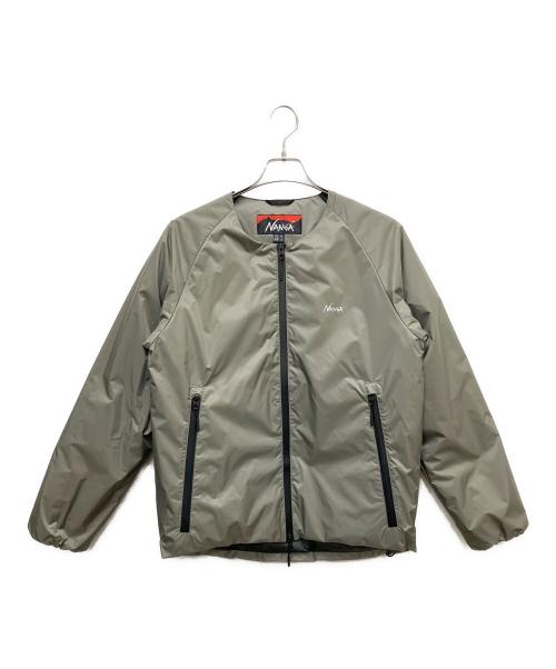 NANGA（ナンガ）NANGA (ナンガ) AURORA DOWN CARDIGAN カーキ サイズ:SIZE Mの古着・服飾アイテム