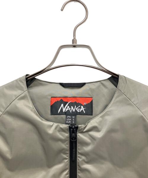 NANGA（ナンガ）NANGA (ナンガ) AURORA DOWN CARDIGAN カーキ サイズ:SIZE Mの古着・服飾アイテム
