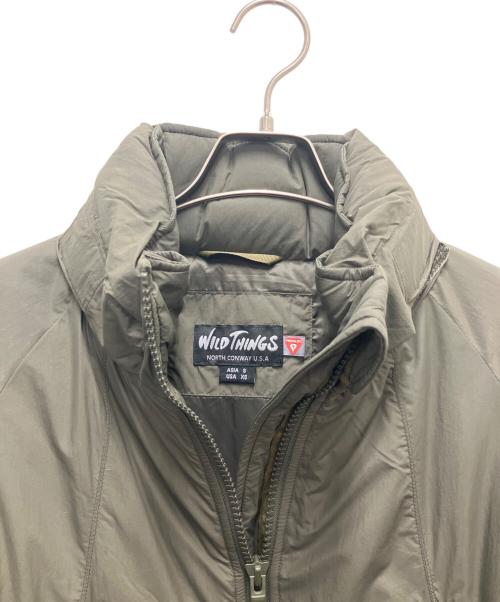 WILD THINGS（ワイルドシングス）WILD THINGS (ワイルドシングス) 中綿ジャケット カーキ サイズ:SIZE Sの古着・服飾アイテム