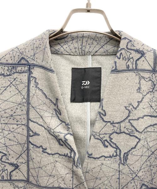 D-VEC（ディーベック）D-VEC (ディーベック) テーラードジャケット グレー サイズ:SIZE3の古着・服飾アイテム