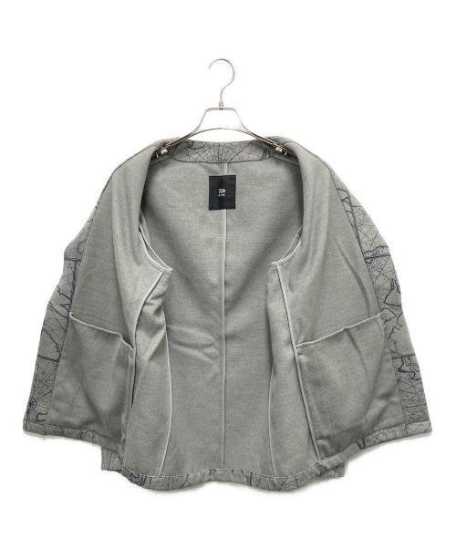 D-VEC（ディーベック）D-VEC (ディーベック) テーラードジャケット グレー サイズ:SIZE3の古着・服飾アイテム