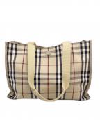 BURBERRY LONDONバーバリーロンドン）の古着「トートバッグ」｜アイボリー