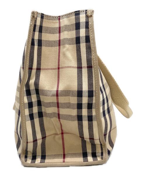 BURBERRY LONDON（バーバリーロンドン）BURBERRY LONDON (バーバリーロンドン) トートバッグ アイボリーの古着・服飾アイテム