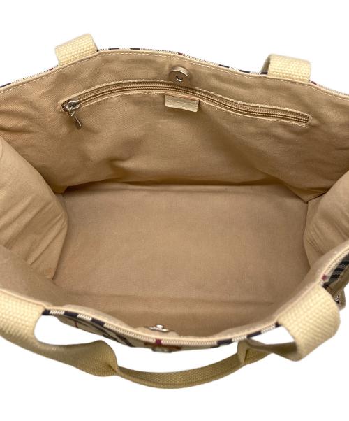 BURBERRY LONDON（バーバリーロンドン）BURBERRY LONDON (バーバリーロンドン) トートバッグ アイボリーの古着・服飾アイテム