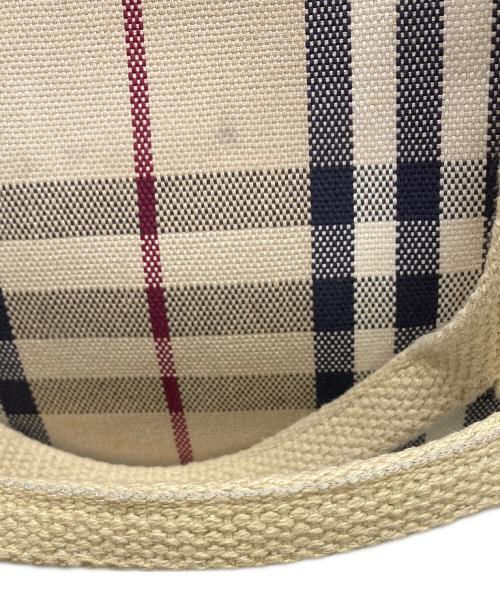 BURBERRY LONDON（バーバリーロンドン）BURBERRY LONDON (バーバリーロンドン) トートバッグ アイボリーの古着・服飾アイテム