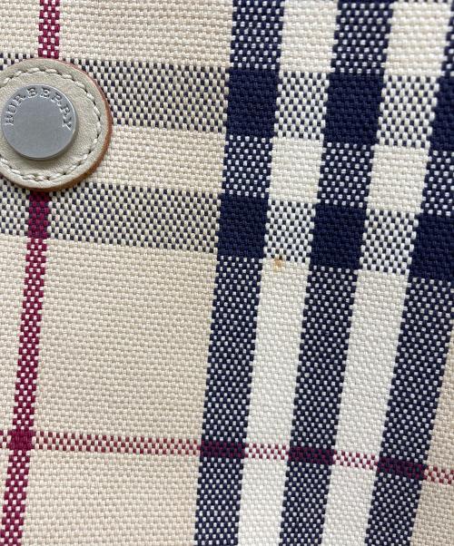 BURBERRY LONDON（バーバリーロンドン）BURBERRY LONDON (バーバリーロンドン) トートバッグ アイボリーの古着・服飾アイテム